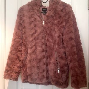 Forever 21 faux fur jacket